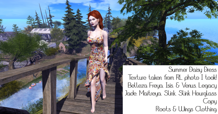 *Roots & Wings Boutique* Summer Daisy Dress*