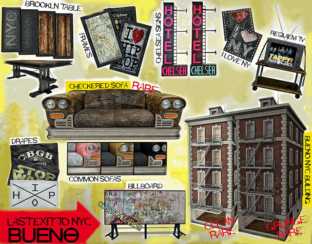 BUENO-NY Collection -Building New RARE