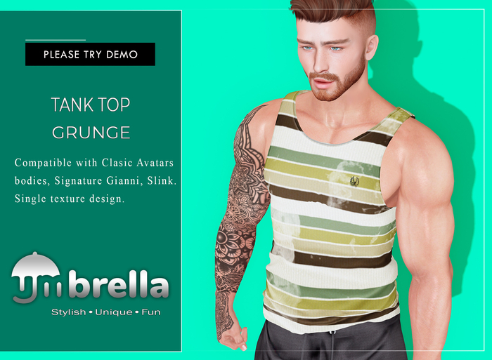 UMbreLLa - Grunge Tank Top SIGNATURE/SLINK