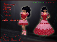 *SY* 810 Child Valentine's Day gown