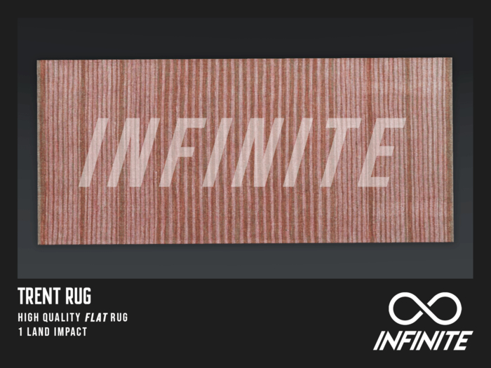 Infinite - Trent Rug (Salmon Stripe)