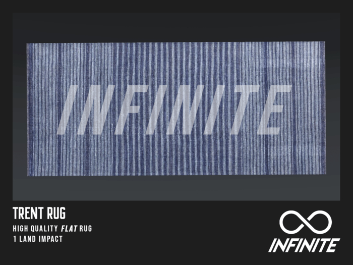 Infinite - Trent Rug (Blue Stripe)