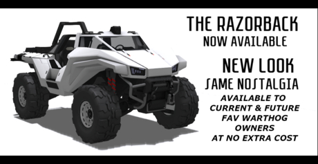 Second Life Marketplace - M12 FAV Warthog & Razorback [1.1 UPDATE]