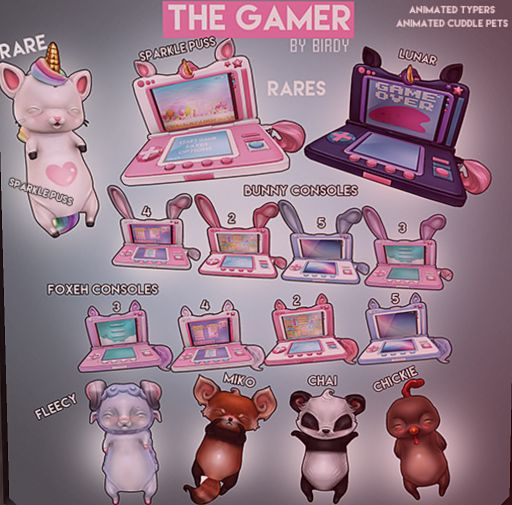 Birdy - The Gamer - Console - Bunny - 4 [box]