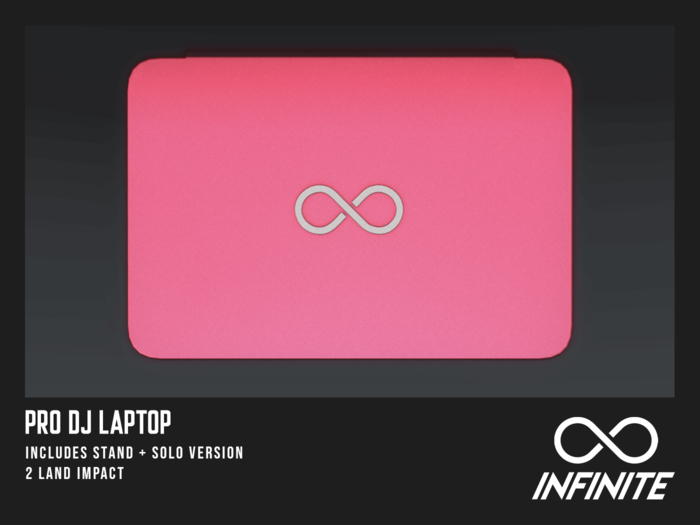 Infinite - Pro DJ Laptop (Pink)