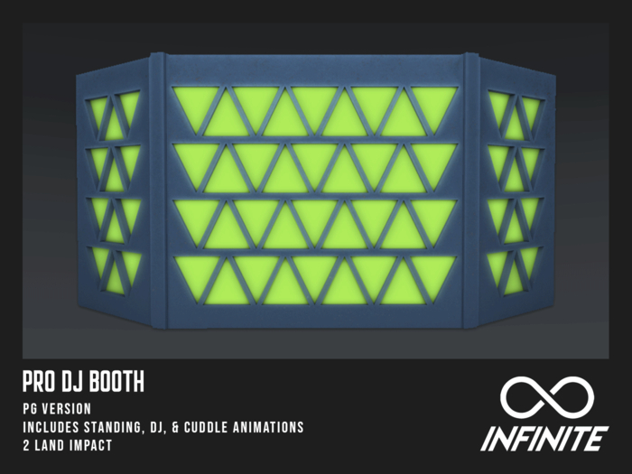 Infinite - Pro DJ Booth (PG) *Navy