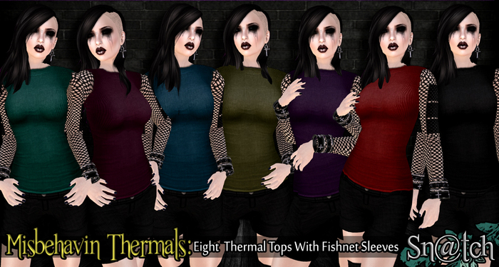 :::Sn@tch Misbehavin Thermal Tops:::