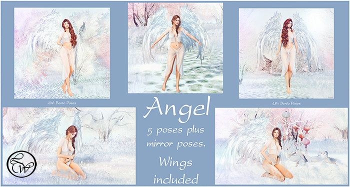 :LW: Bento Poses - Angel  BOXED