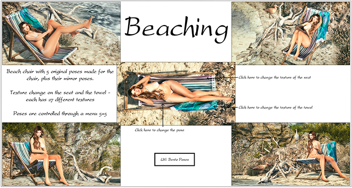 :LW: Bento Poses - Beaching  BOXED