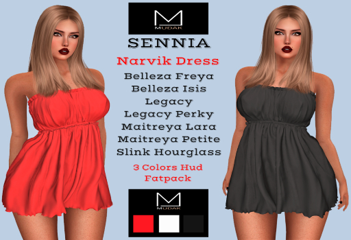MUDAK - SENNIA DRESS FATPACK