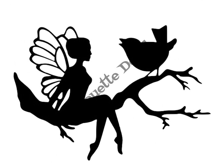 Fairy Bird Decal