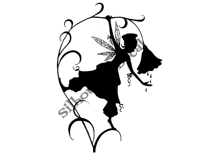 Fairy Flower Decal