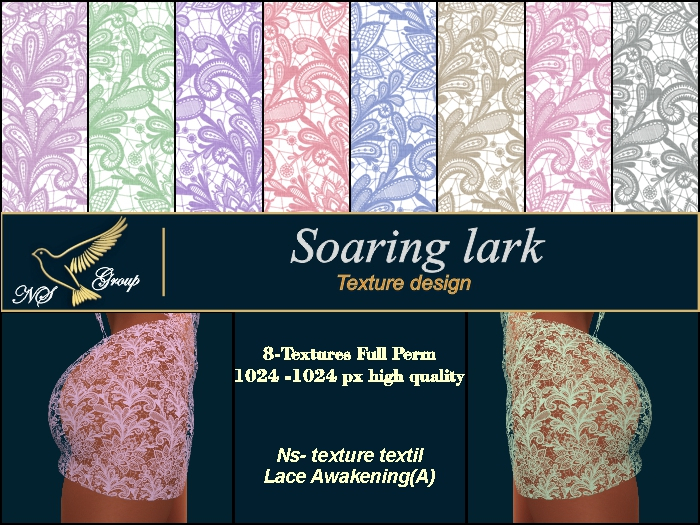 Ns- texture textil Lace Awakening(A)