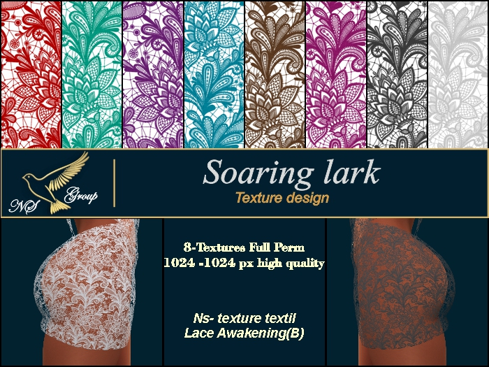 Ns- texture textil Lace Awakening(B)