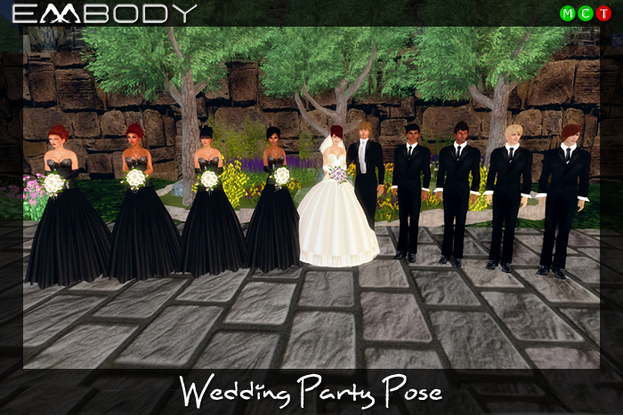 Embody Pose WEDDING PARTY