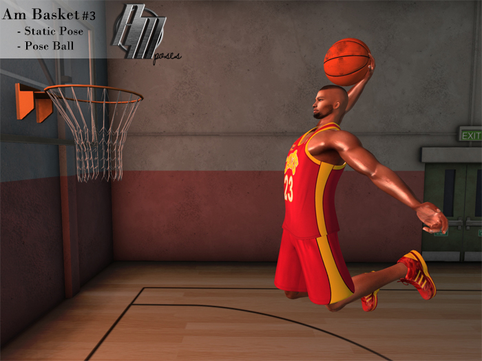 Am Pose Basketball #3