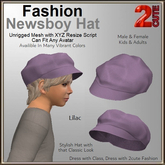 Fashion Newsboy Hat [2cute] Lilac