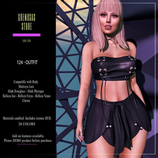 Cremosas Store - 124  - SET + HUD 20 COLORS