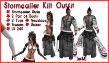 [nfM] Stormcaller Kilt Outfit