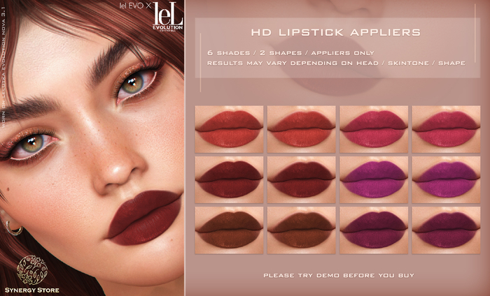[SYN] Synergy HD Lipstick Mbeya LELUTKA EVO/EVO X