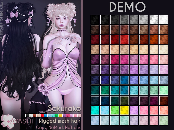 [^.^Ayashi^.^] Sakurako hair-DEMO