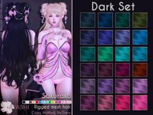 [^.^Ayashi^.^] Sakurako hair-Dark set