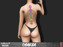 LOLLY's BOM things... [tattoo] CHAKRA - Back Tattoo
