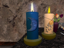 Event Candle 1, moon (Altar Set 1)