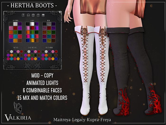 * VALKIRIA * HERTHA BOOTS