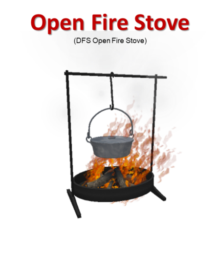 DFS Open Fire Stove (Texture Only)