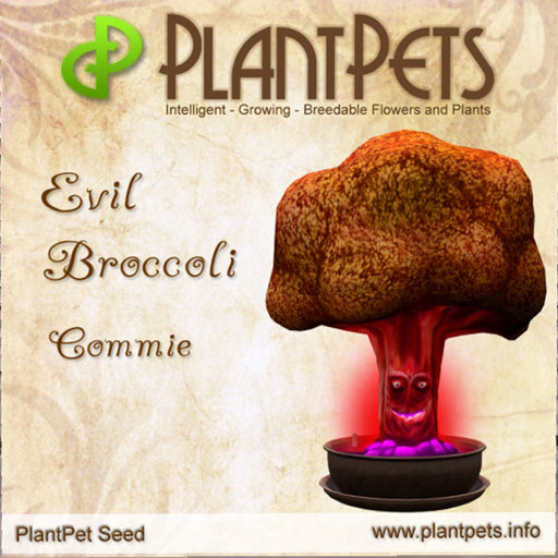PlantPet Seed [Evil Broccoli *Commie*]