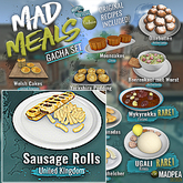 MadPea Mad Meals Gacha - Sausage Rolls