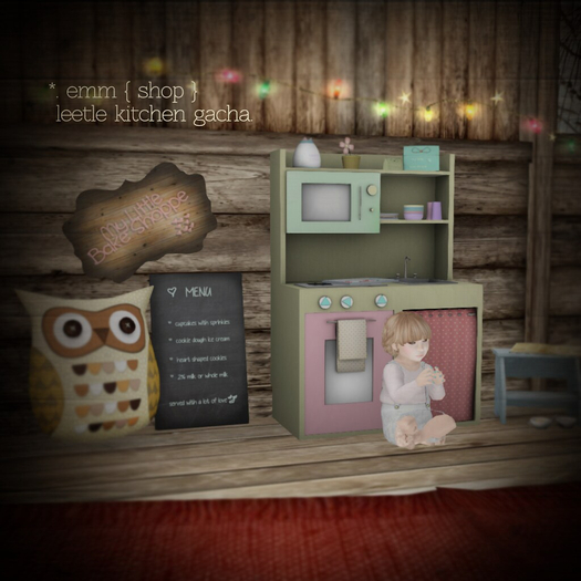 *. emm ; leetle kitchen { spring garden } RARE