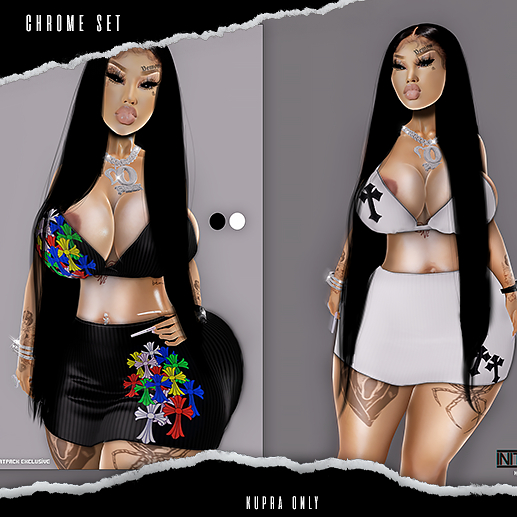 BRATITUDE - Chrome Set (RED)