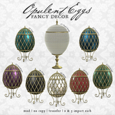 Fancy Decor: Opulent Eggs (full set copy/mod)