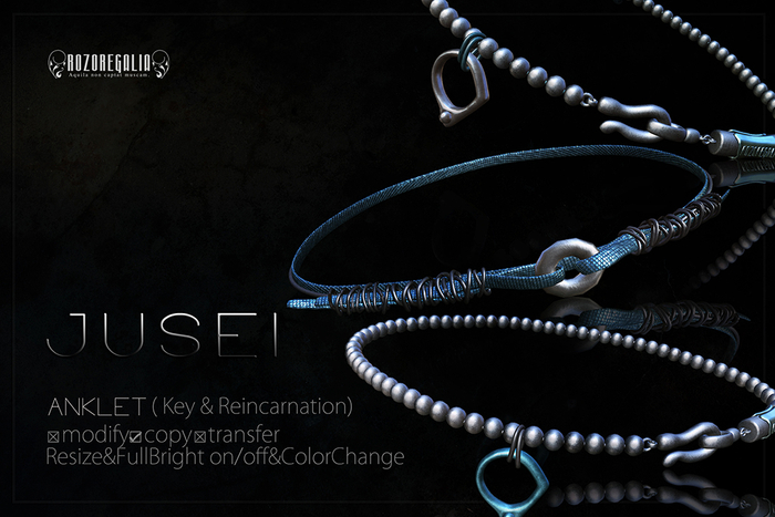 ROZOREGALIA_JUSEI*ANKLET(Key&Reincarnation)