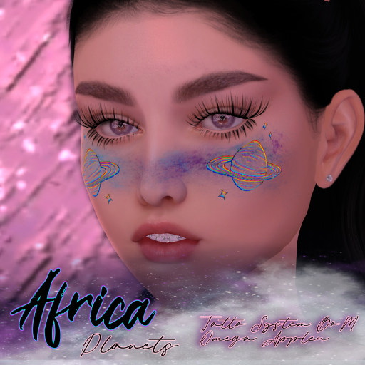 AFRICA- Tatto Face Planets Gift