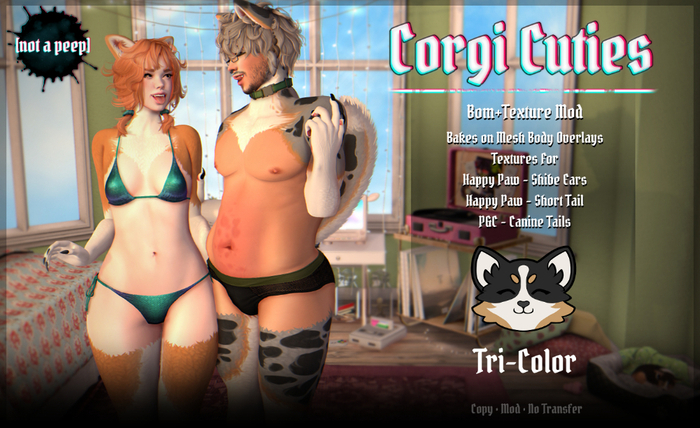 [n.a.p] Corgi Cuties - Tri-Color