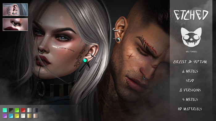 . :  Mea Tenebra  : . Etched