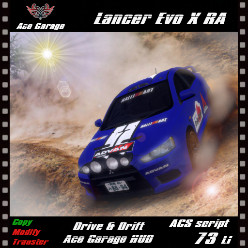 [A.G] Lancer Evo X RA
