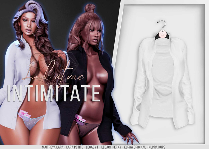 Look At Me. Intimitate : Shirt - white
