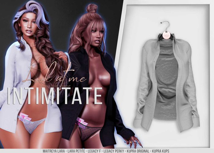 Look At Me. Intimitate : Shirt - grey
