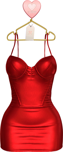 [[2Love]] Philippa mini dress [Red]