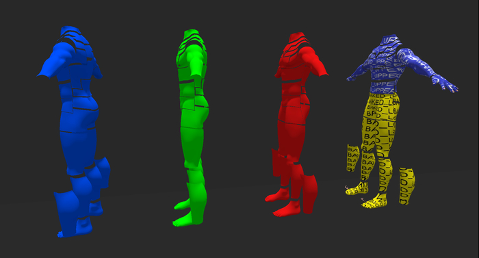 Second Life Marketplace - [D.H.C] BELLEZA-JAKE BODY LAYERS ASSEMBLER