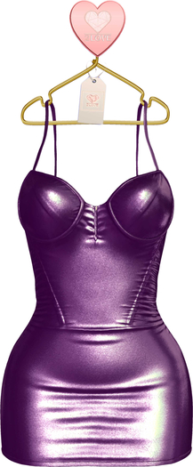 [[2Love]] Philippa mini dress [Purple]