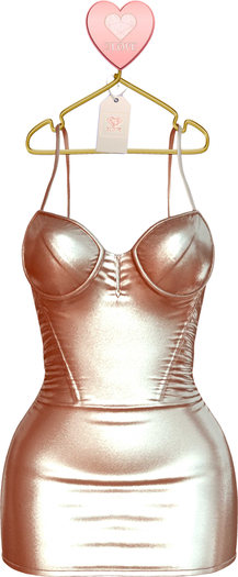 [[2Love]] Philippa mini dress [Nude]