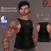 GG - Black Dirty Tank Top(Gianni/Geralt/Jake/Slink)