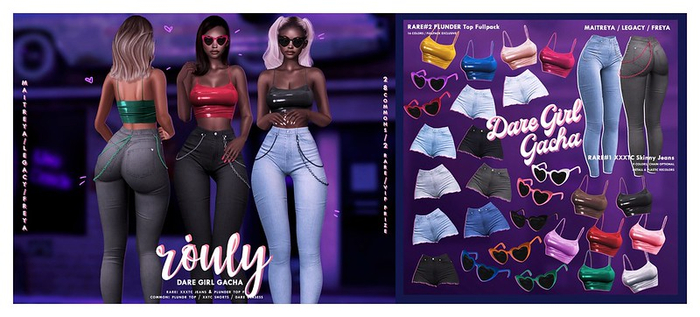 #1 ROULY :: XXXTC Jeans - Fullpack - Maitreya RARE