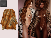 Godiva Mesh Fur Coat Jacket Faux Tiger 2 Maitreya Fur Coat Belleza Freya Legacy Fur Coat Perky Inithium Fur Coat Kupra
