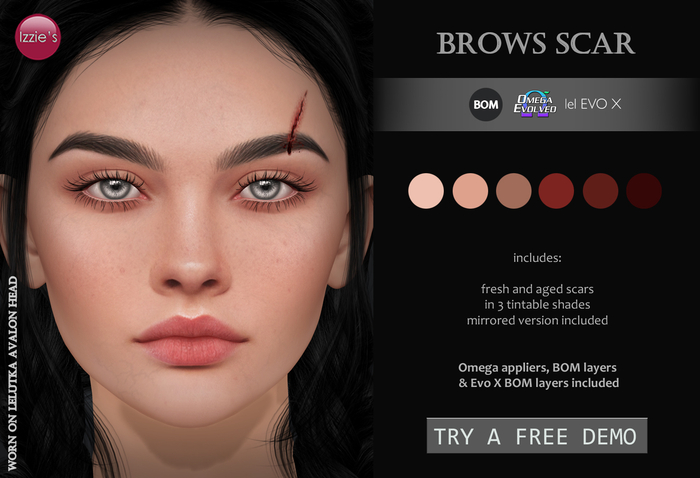 Izzie's - Brows Scar